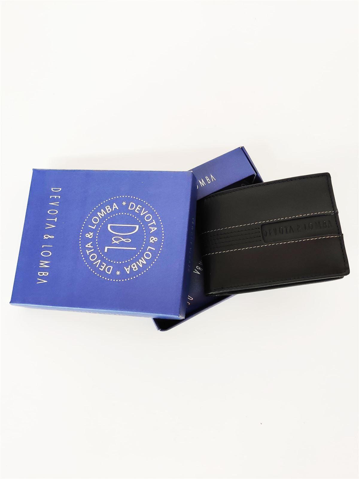 Billetera pequeña con monedero y protección para tus tarjetas (RFID) - Imagen 1