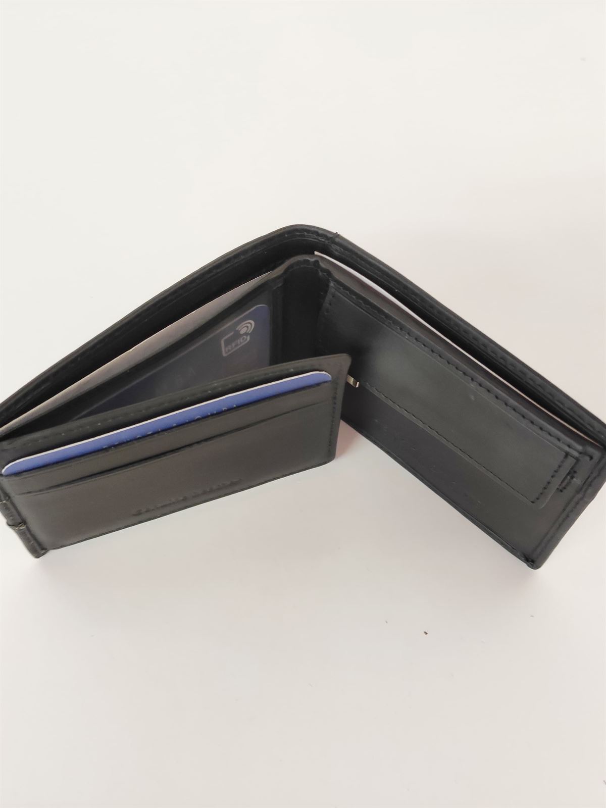 Billetera pequeña con monedero y protección para tus tarjetas (RFID) - Imagen 3